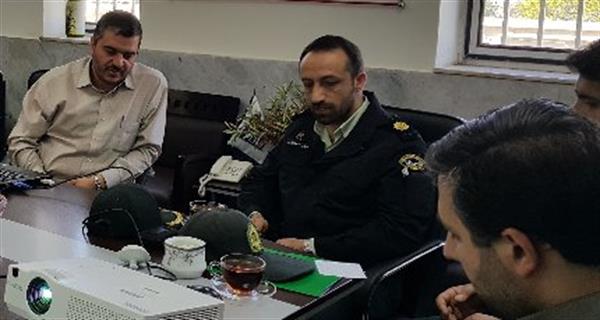 برگزاری نشست مشترک اداره کل ارتباطات و فناوری اطلاعات با پلیس فتای استان