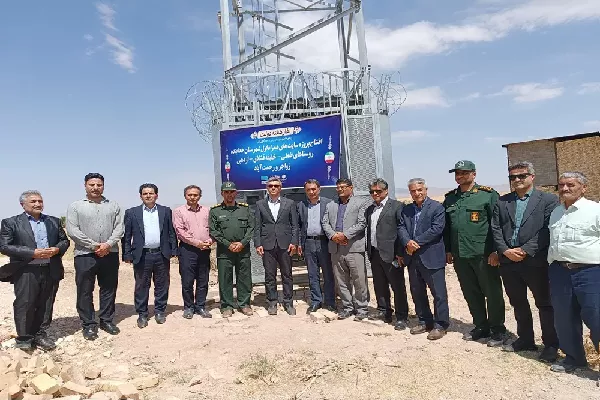 پنج سایت ارتباطی در روستاهای شهرستان خدابنده به بهره‌برداری رسید