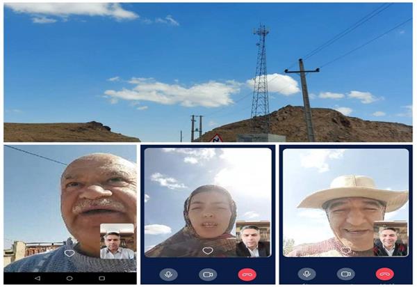 بهره مندی 123 خانوار در روستاهای توده بین، قره آقاج، و گلی شهرستان ابهر از اینترنت