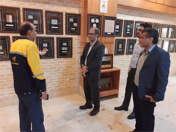 بازدید مدیرکل ارتباطات و فناوری اطلاعت استان از  اداره کل پست استان به مناسبت روز جهانی پست