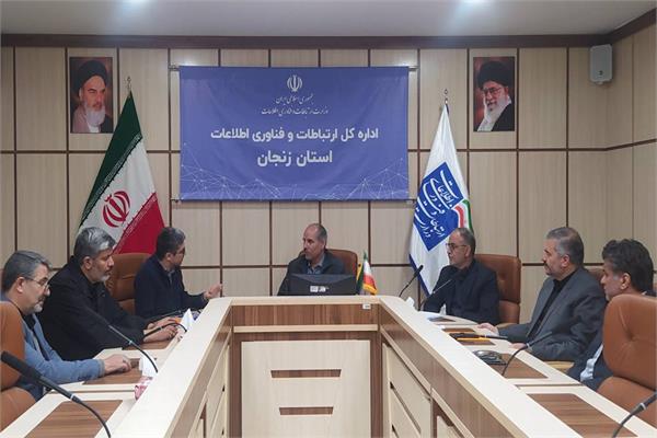 بازدید معاون هماهنگی امور عمرانى استاندارى زنجان از مجتمع ارتباطات و فناوری اطلاعات استان